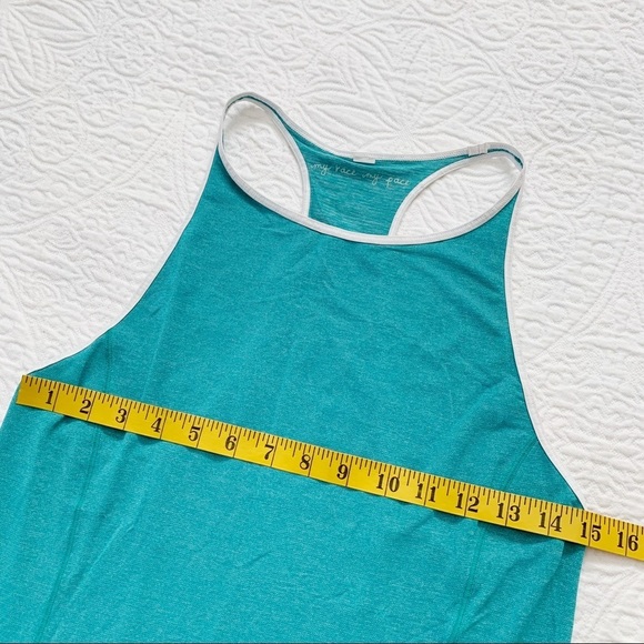 Lululemon Time To Sweat Tank, Heathered Spirit Green / White - Picture 8 of 8